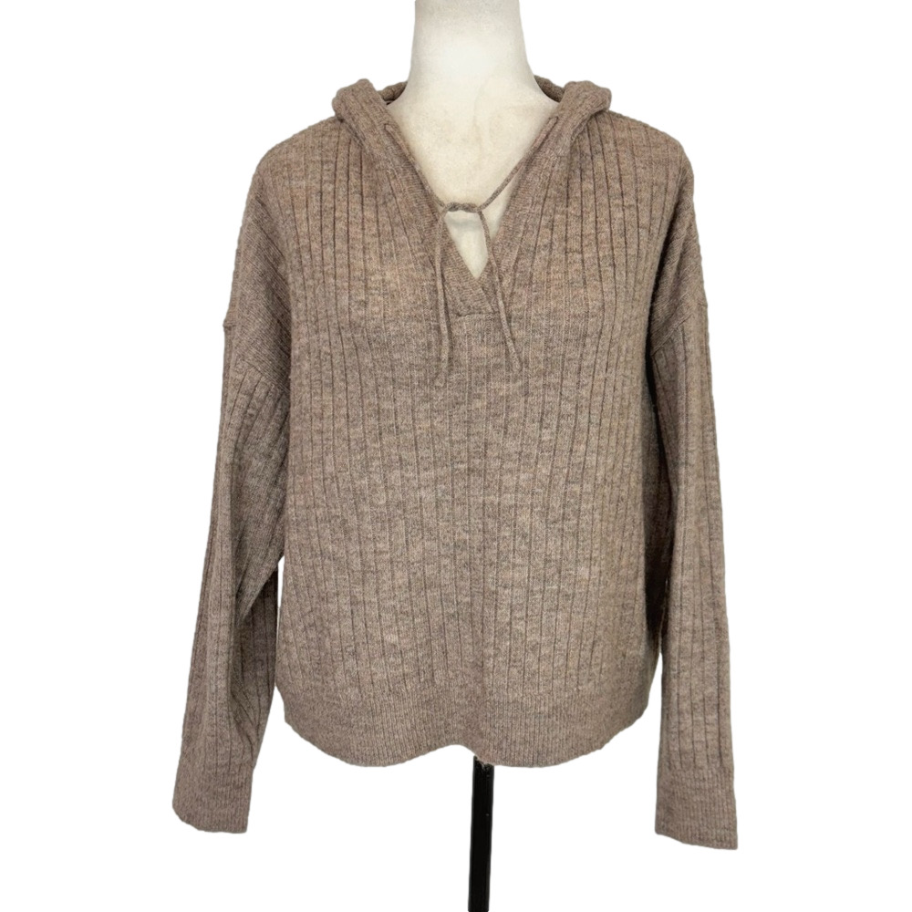 Lucky Brand brown hooded sweater